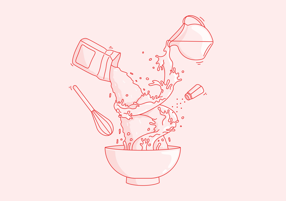 a baking illustration