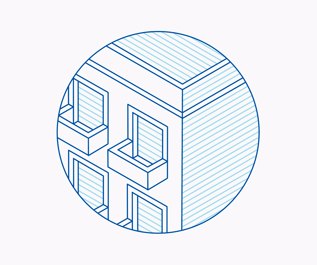 isometric building